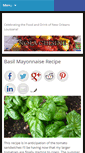 Mobile Screenshot of nolacuisine.com